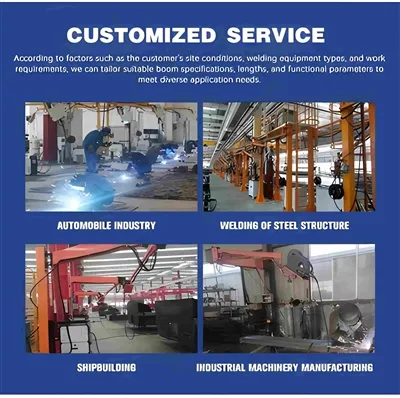 Xutai mehaanilise keevituspoomi abikeevituskohanduse eelised